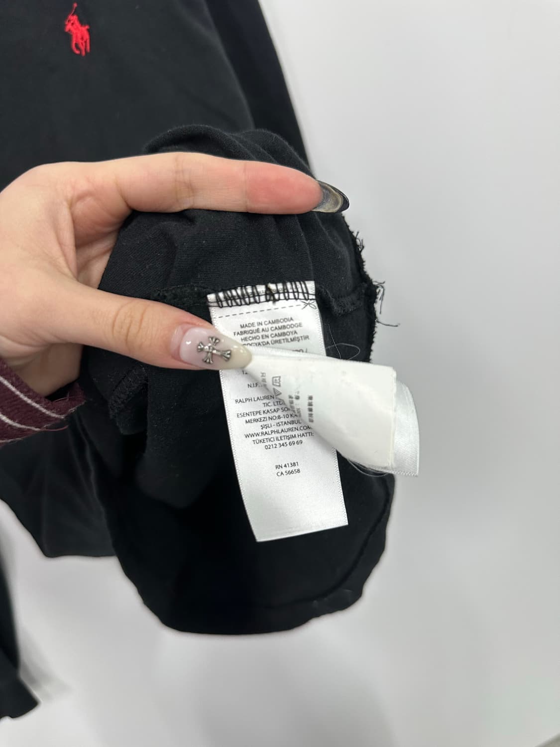 폴로 블랙 롱슬리브 상품이미지3