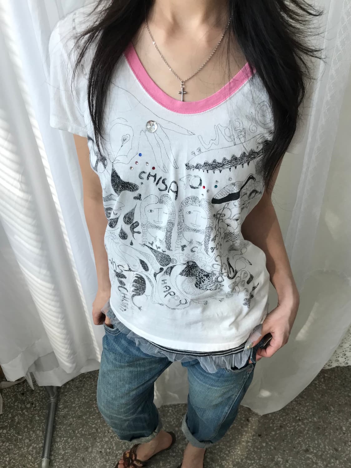 Tsumori Chisato 다니엘라 티셔츠 상품이미지2