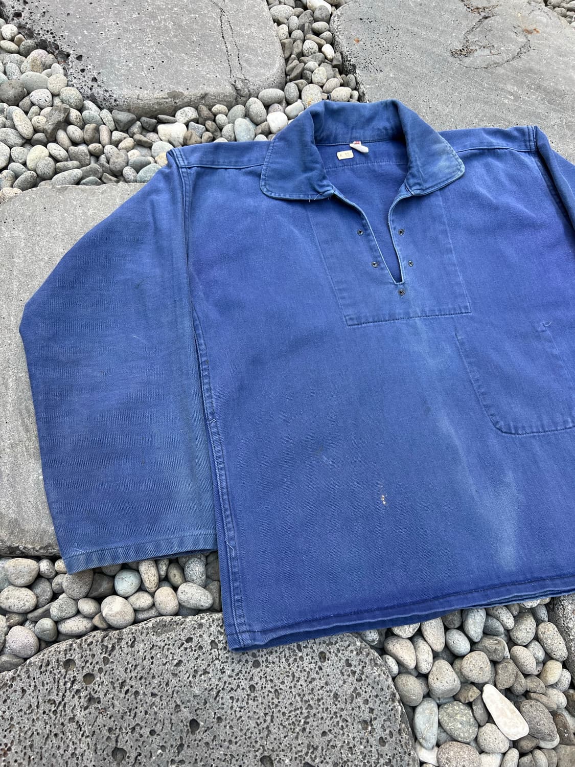 OLD VINTAGE FADED FRENCH SMOCK 프렌치스목자켓 상품이미지3