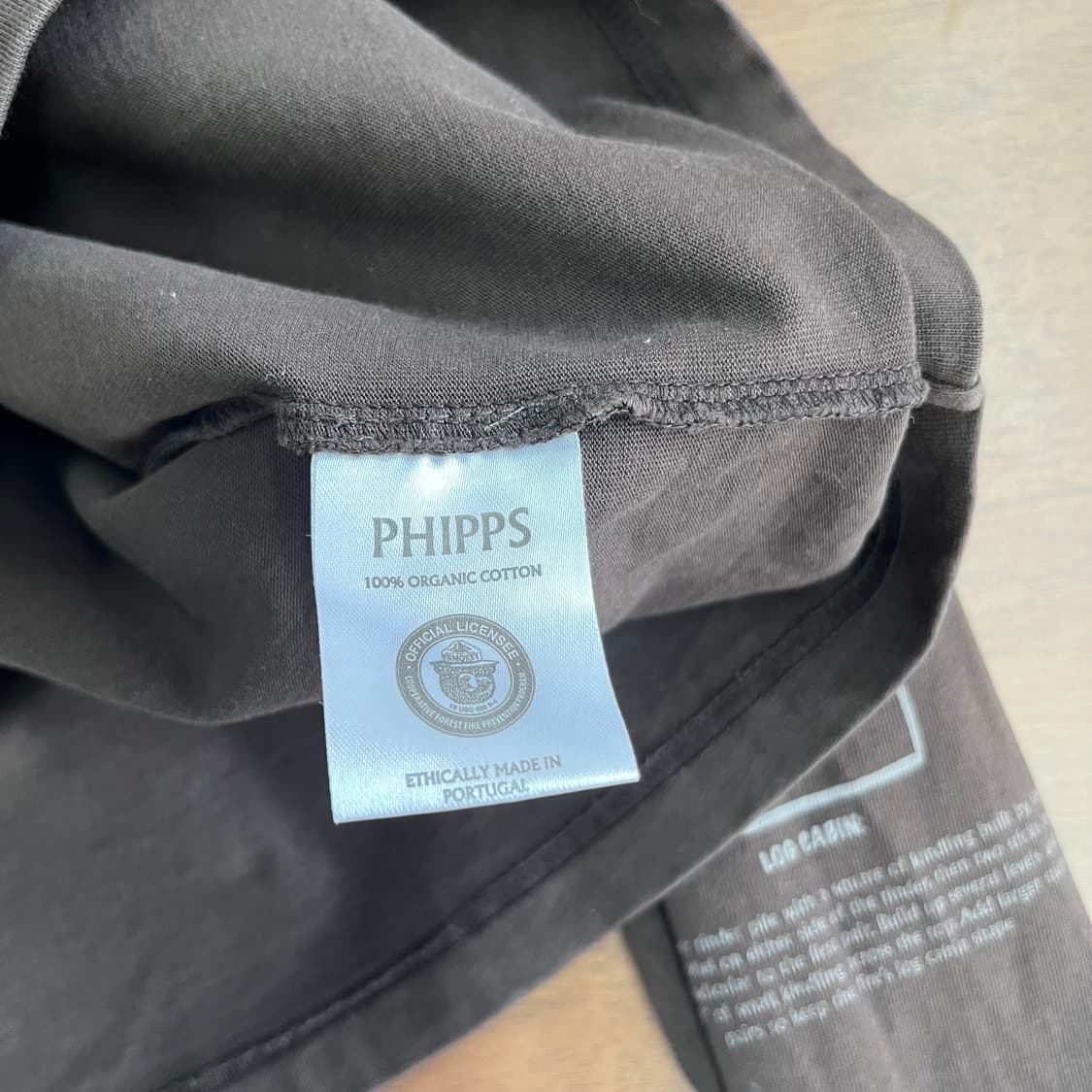 핍스 슬로건 프린트 반팔 티셔츠 XS 상품이미지7