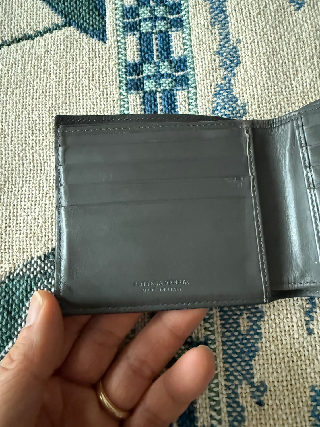보테가베네타(BOTTEGA VENETA) 레더 반지갑(ITALY) 상품이미지4