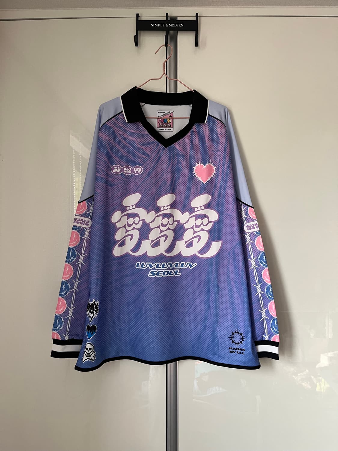 Luvluvluv 져지티셔츠 상품이미지1