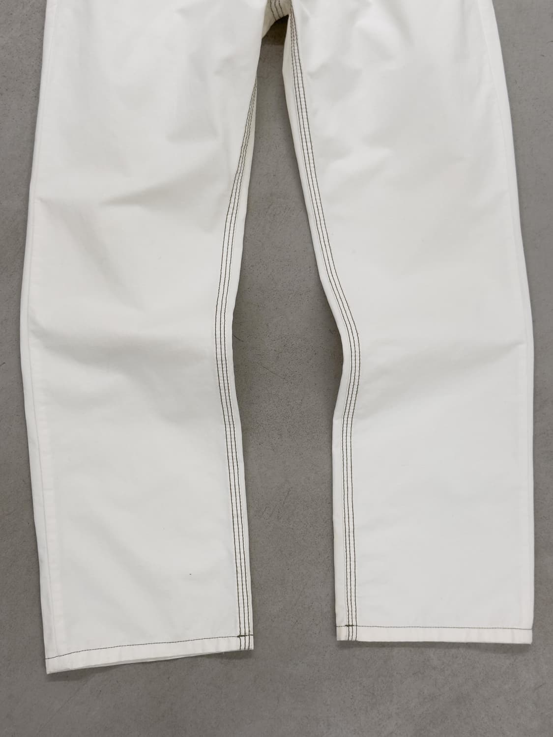 아르마니 진스 화이트 팬츠 상품이미지3