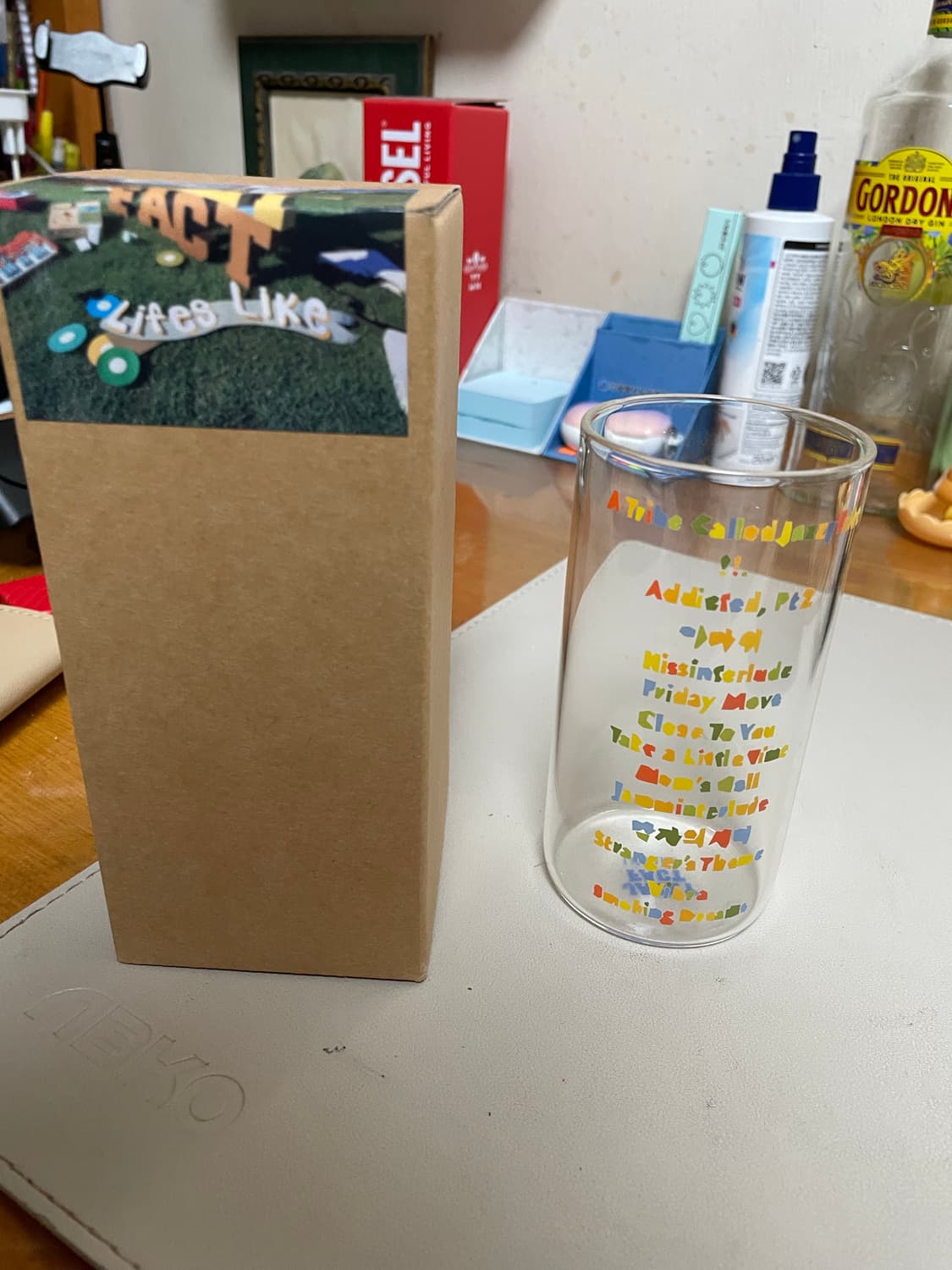 빈지노 재지팩트 1집 10주년 기념 글라스 컵 상품이미지2