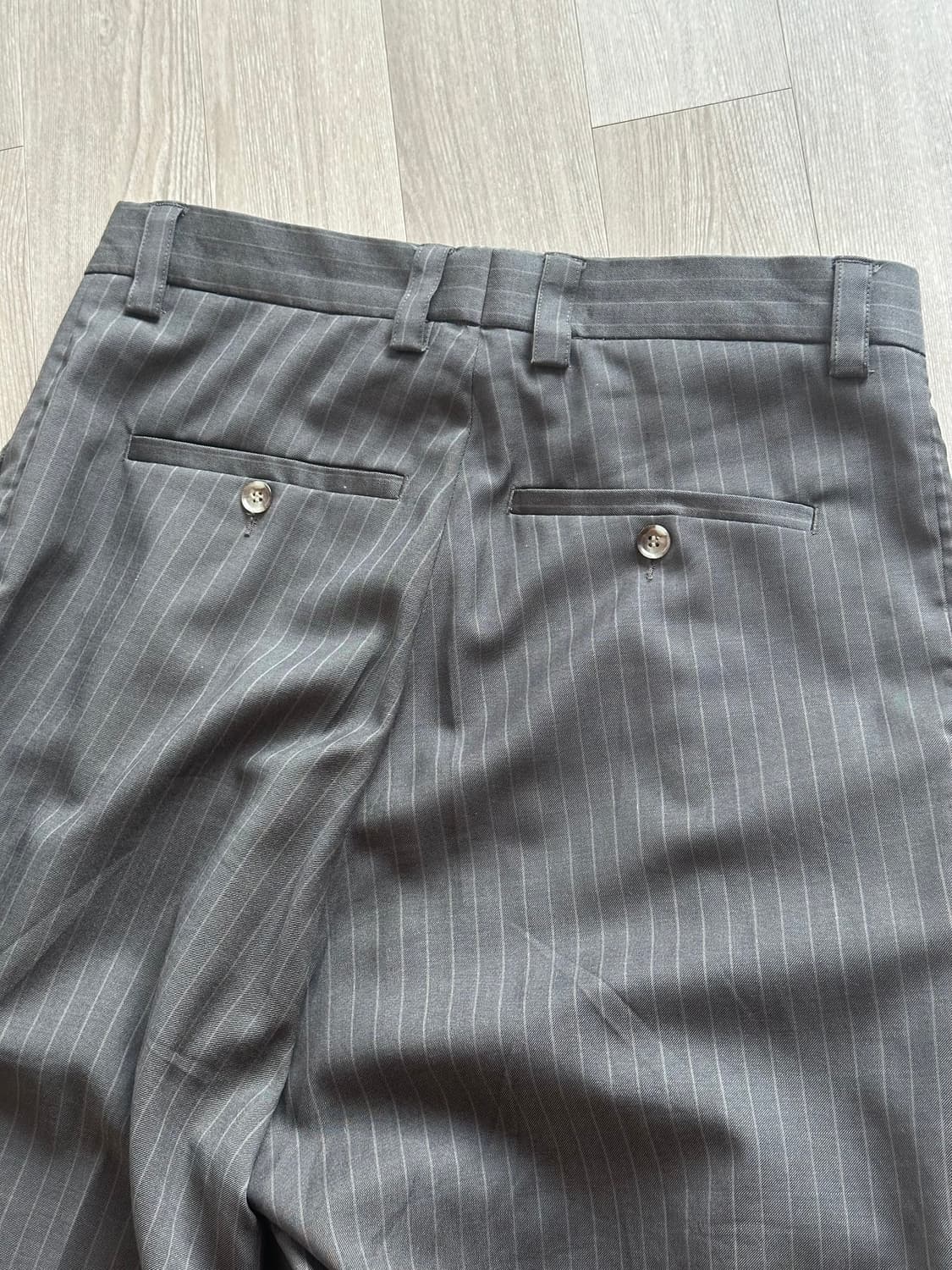 (M) MFPEN Scene 트라우저 브라운 스트라이프 상품이미지2