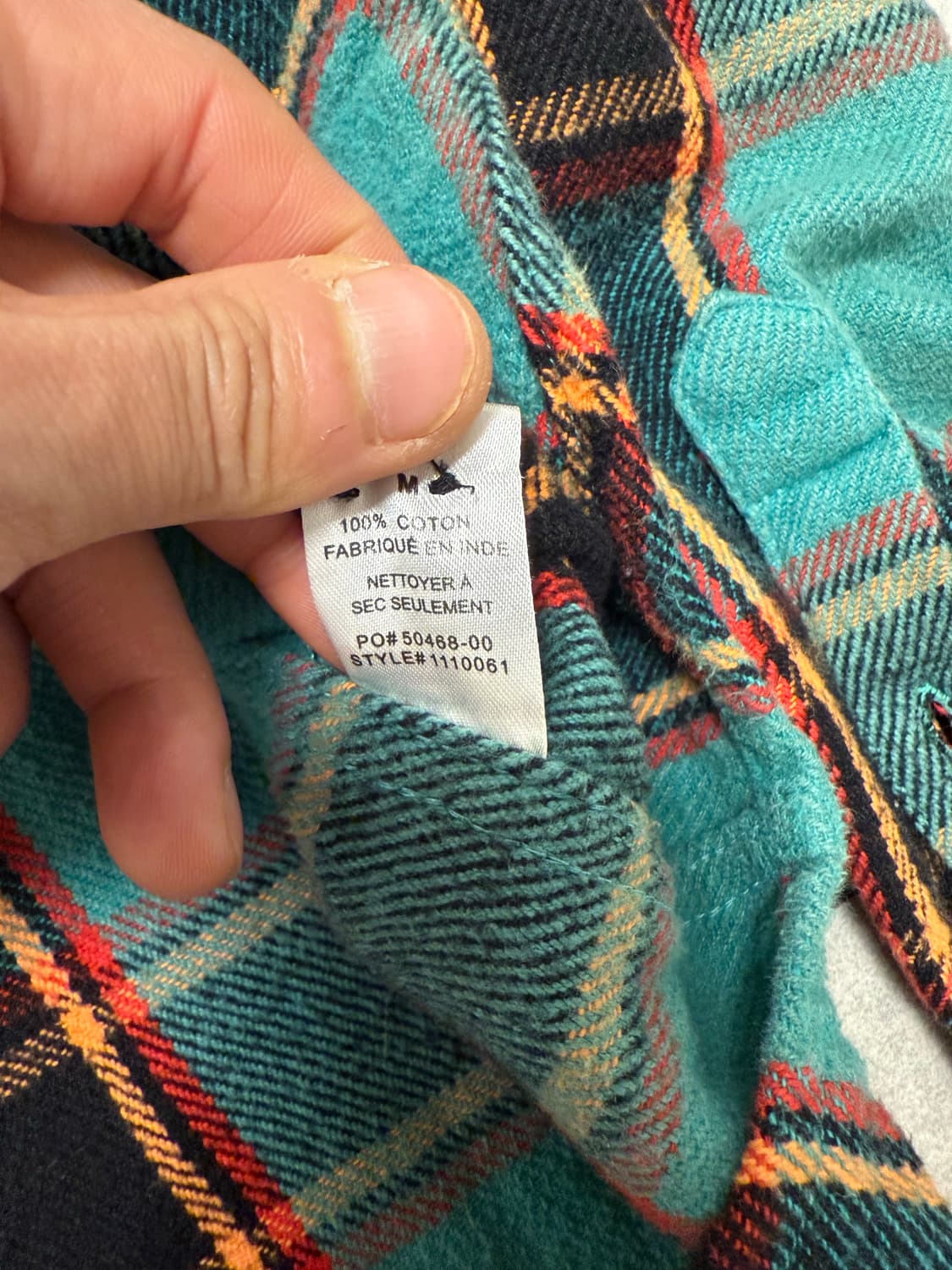 스투시 프란넬셔츠 상품이미지7