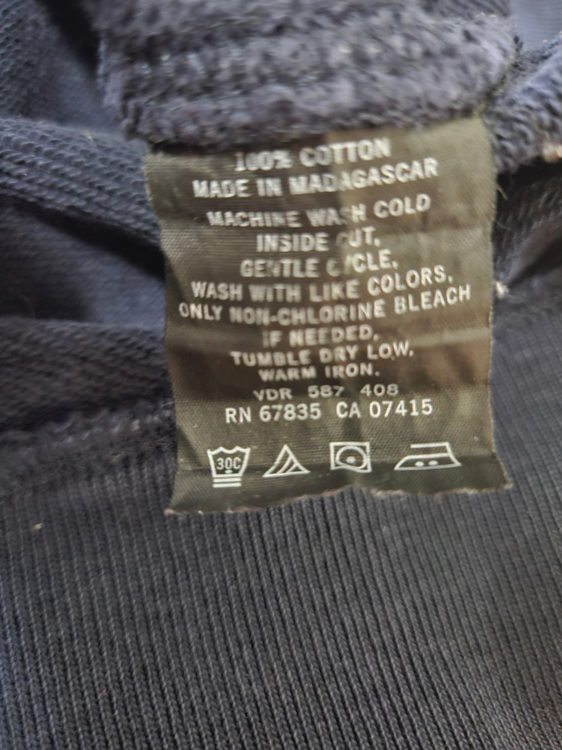 정품 노티카(Nautica) 빈티지 하프버튼 맨투맨 M 상품이미지4