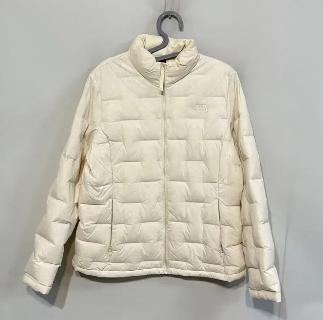 (수수료X)노스페이스 아이보리 경량 패딩 상품이미지7