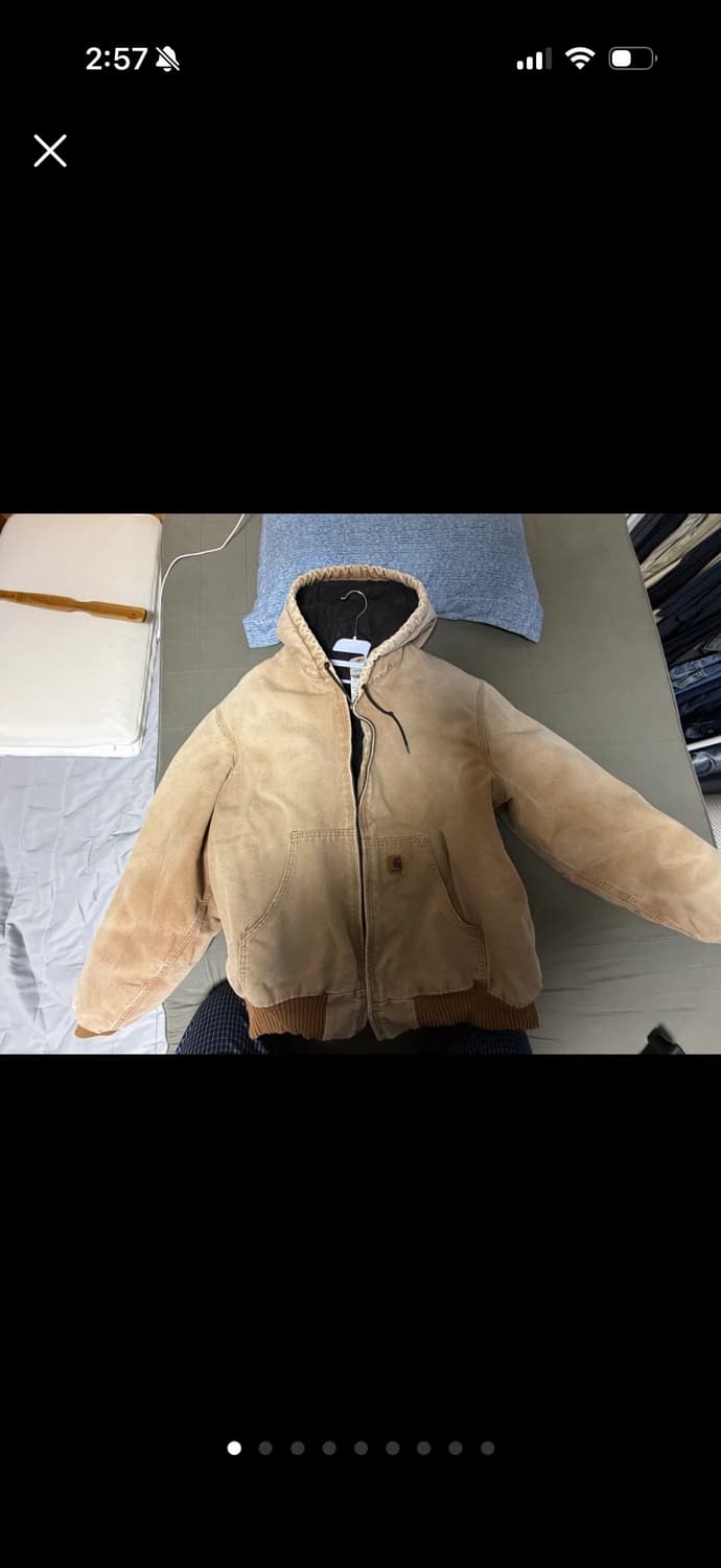 [XL] 칼하트 J130 BRN 액티브 자켓 (착샷O) 상품이미지1