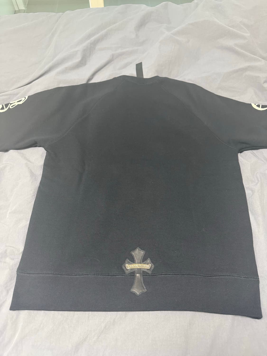 크롬하츠 버티컬 로고 자수 맨투맨 M사이즈 새상품 상품이미지6