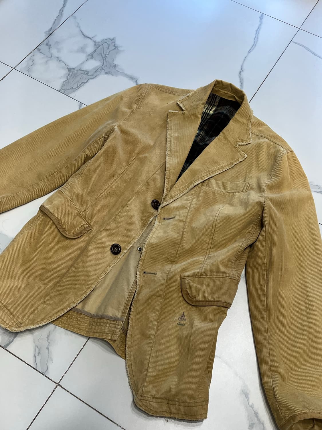 빈티지 빈폴진스 코듀로이 자켓 95 상품이미지1
