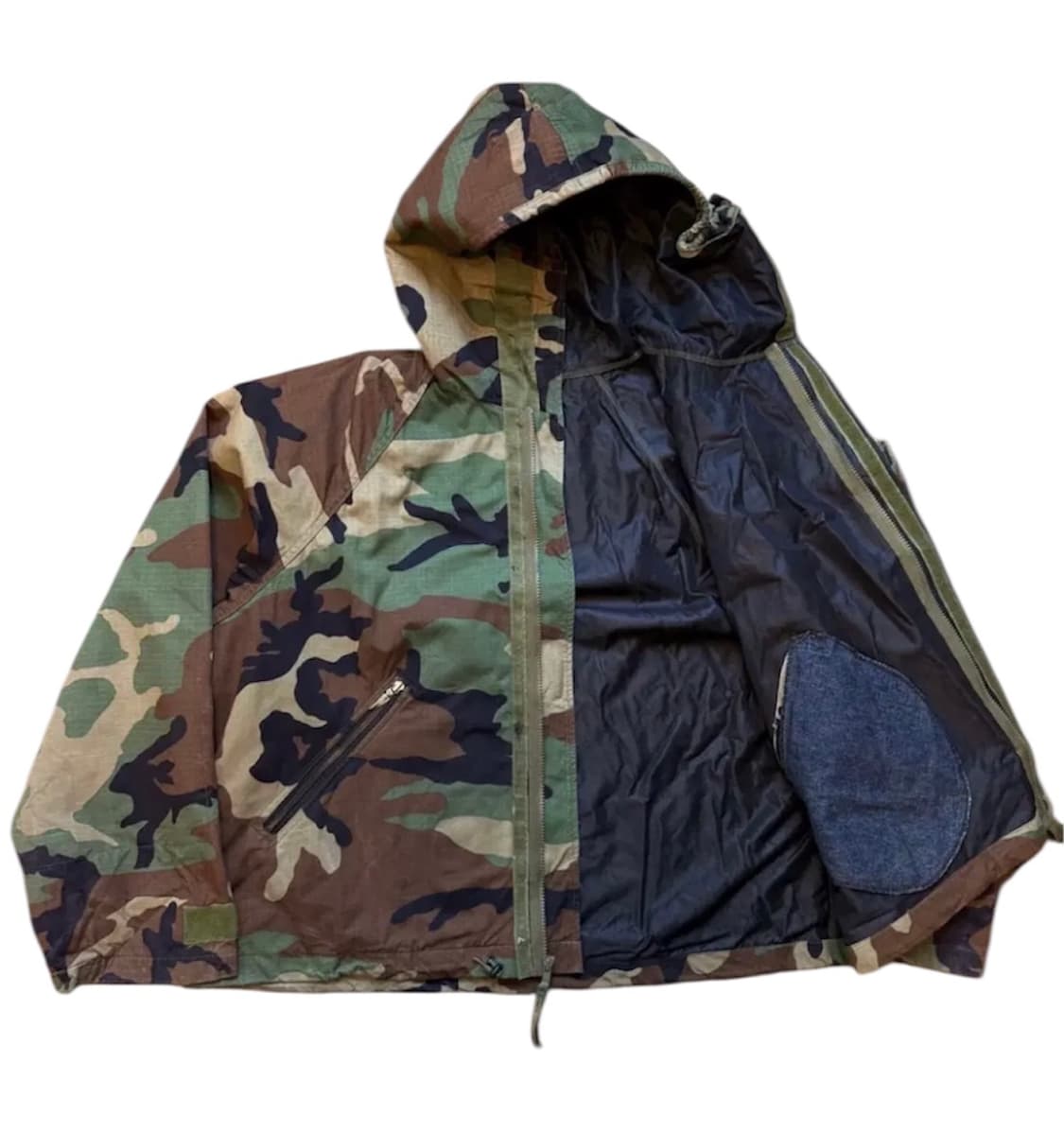 [OS] 밀리터리 우드랜드 립스탑 화생방 자켓 리빌딩 상품이미지3