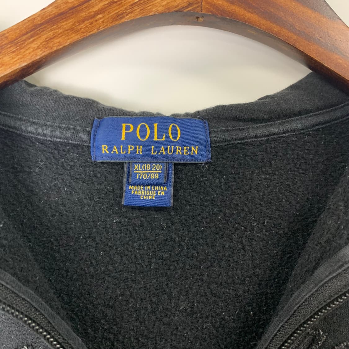 폴로 랄프로렌 신형 블랙 후드집업  상품이미지6