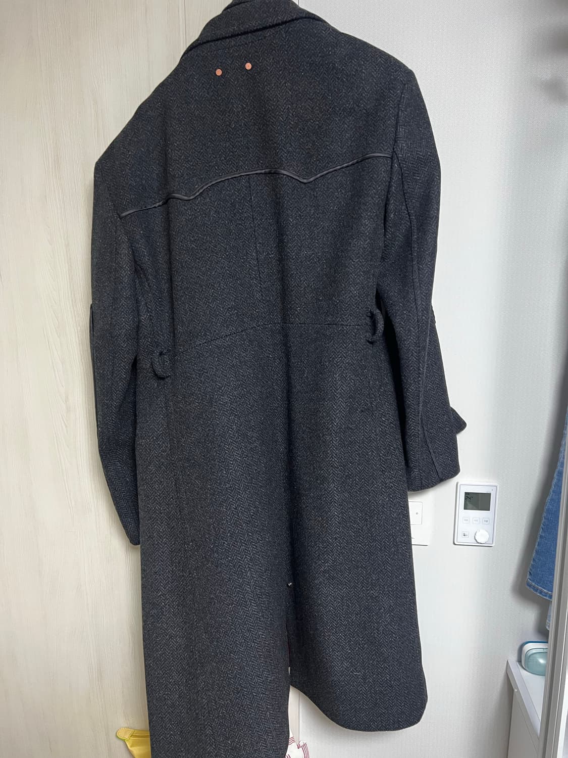 앤더슨벨 Rovy double herringbone coat L 상품이미지4