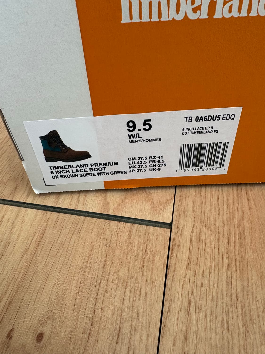 팀버랜드 x 디스이즈네버댓 6인치 부츠 브라운(275) 상품이미지7