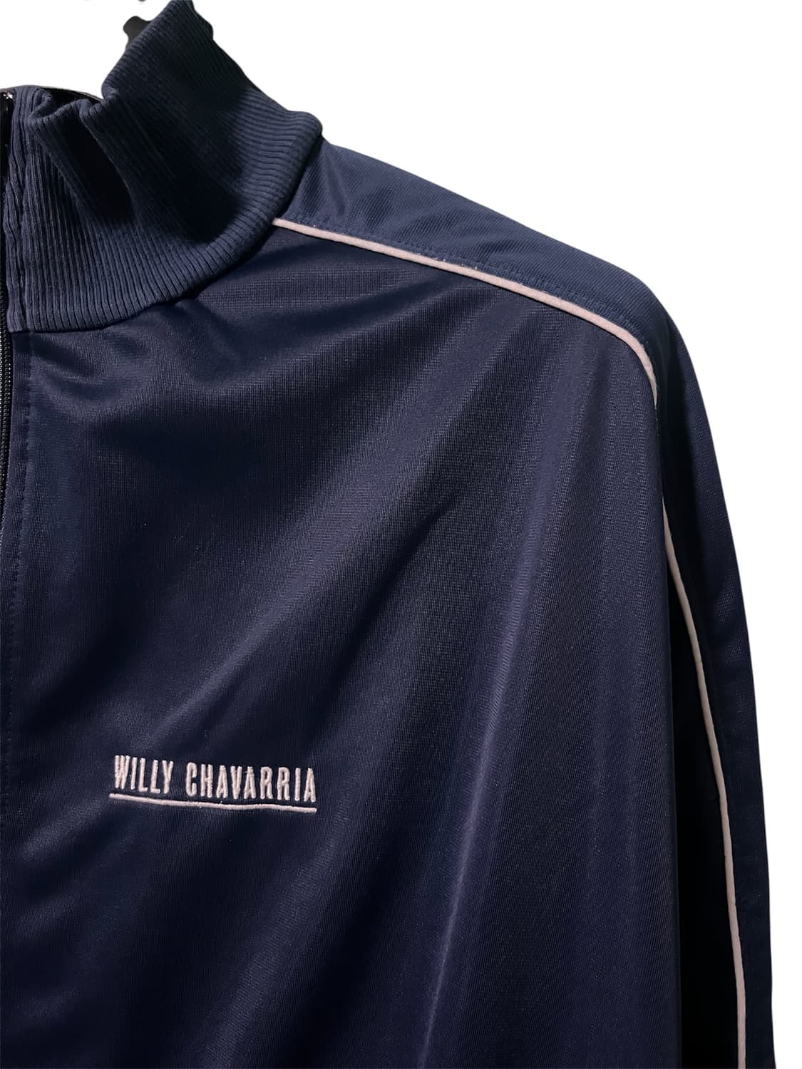 [L] 윌리차바리아 워리어 트랙 봄버 자켓 네이비 상품이미지2