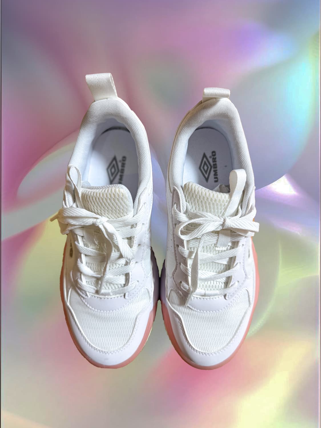 Umbro BIGTER 엄브로 빅터 화이트핑크 250 상품이미지2