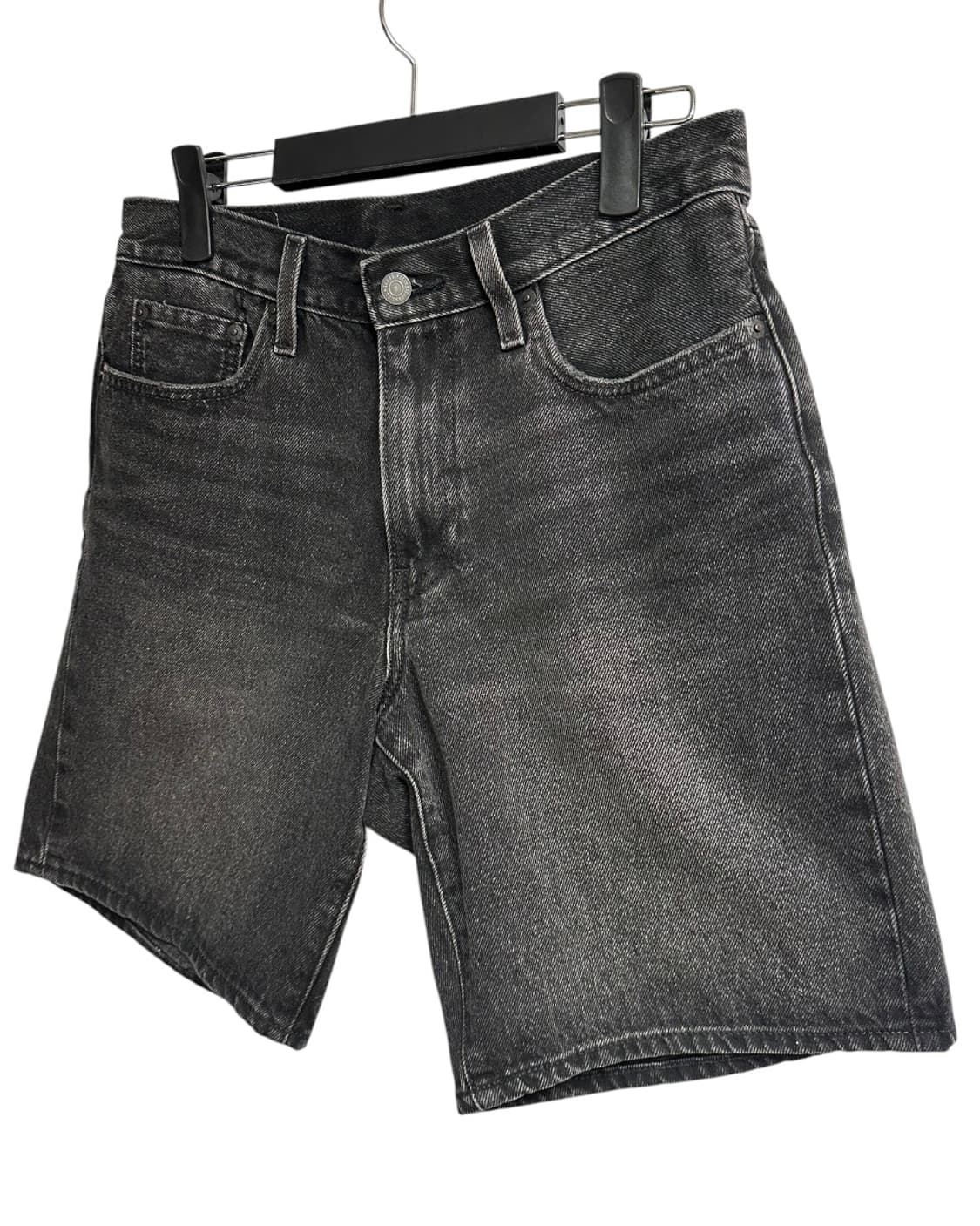 리바이스 468 블랙 워싱 데님쇼츠 28 size 상품이미지2