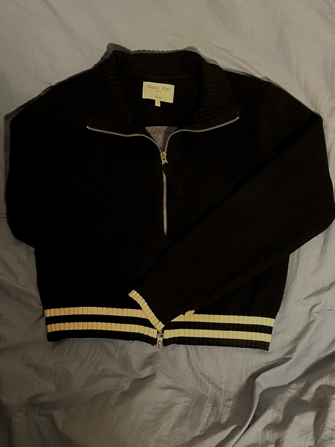 마뗑킴 니트집업 상품이미지1