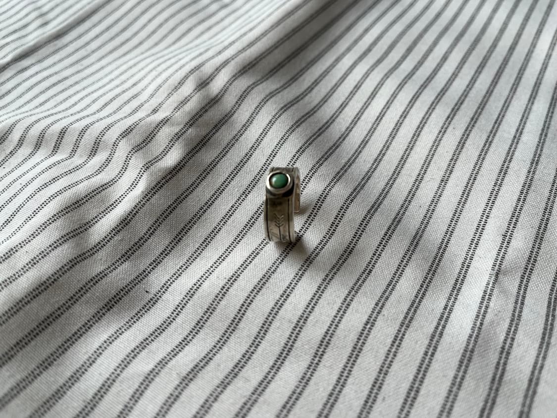 노스웍스 스터링 실버 터키석 링 (16-17호) 상품이미지4