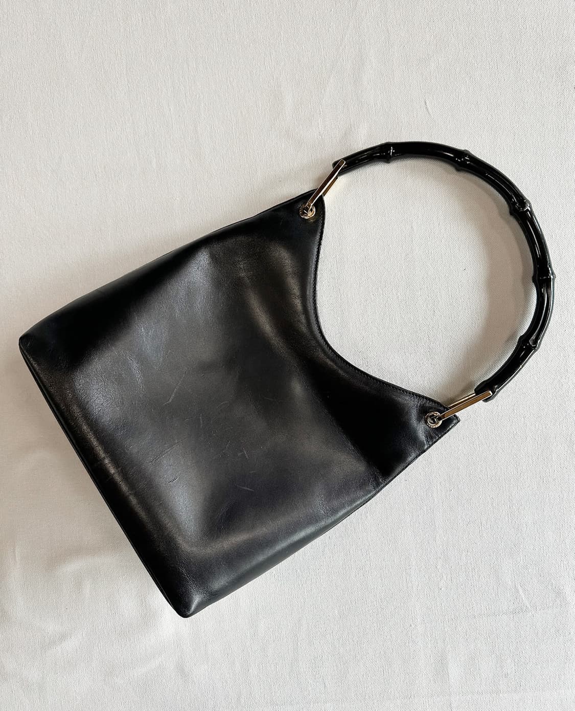 GUCCI leather bamboo bag 상품이미지5