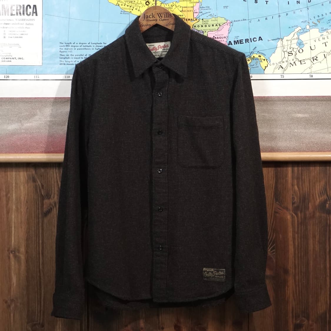 와코마리아 빈티지 울 셔츠 상품이미지3