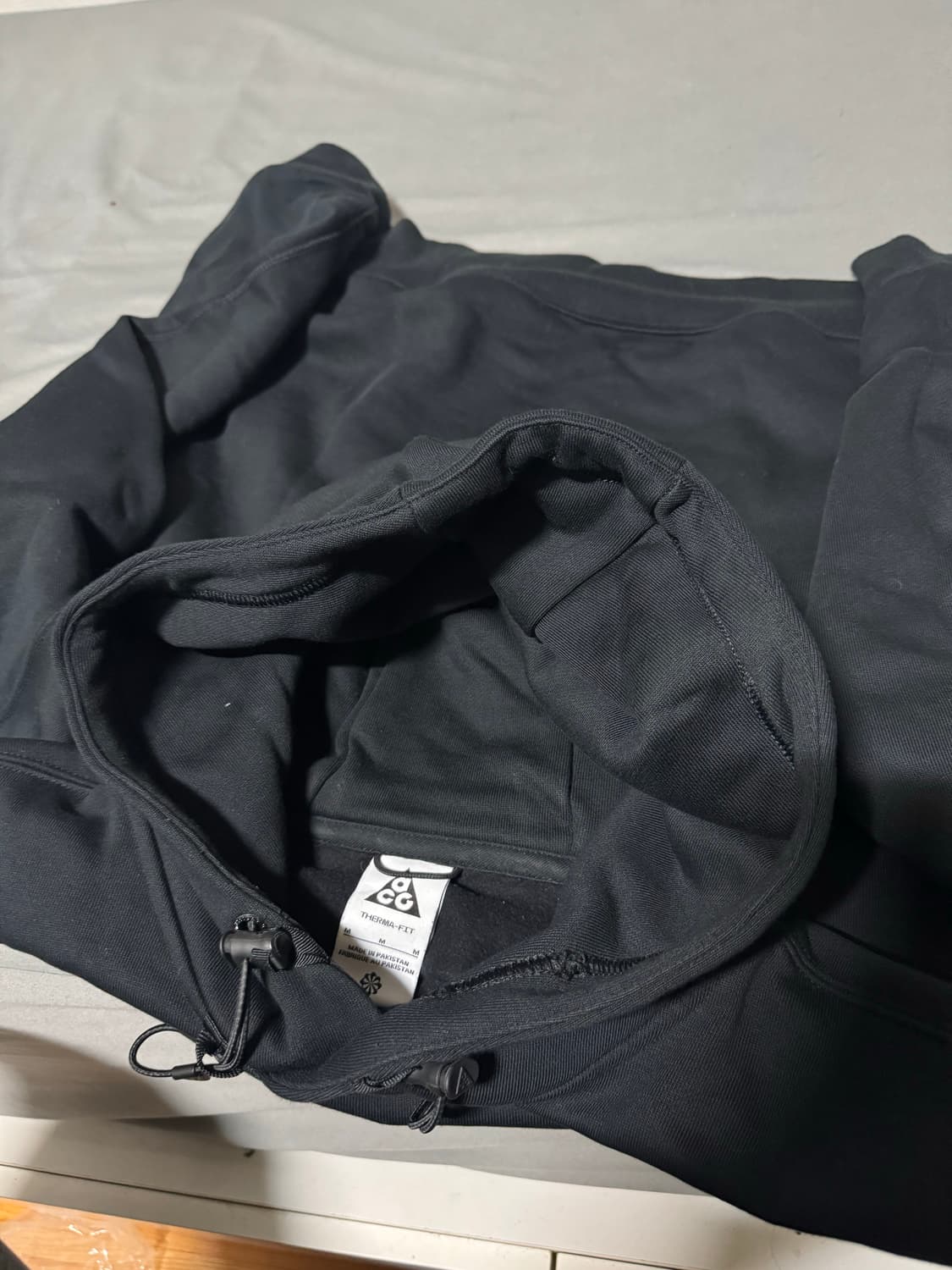 나이키 ACG 써마핏 플리스 풀오버 블랙 앤트러사이트 -아시아- M 상품이미지7