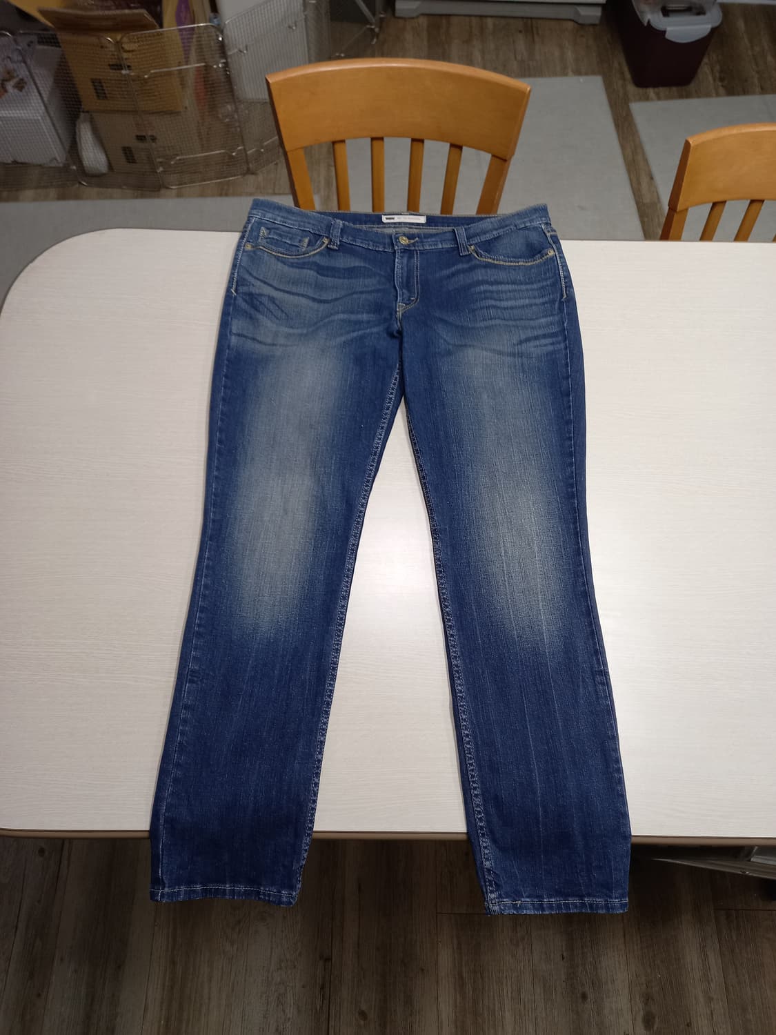 36-37 리바이스524 여성용 골반 스판 슬림일자진 36-429 상품이미지1