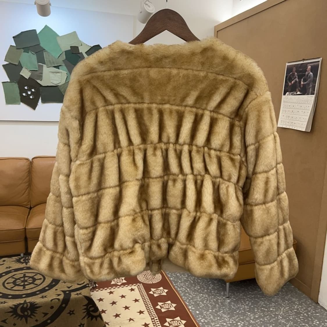 자라 스트릿 락시크 핀터감성 핫걸 퍼자켓 M C08608 상품이미지4