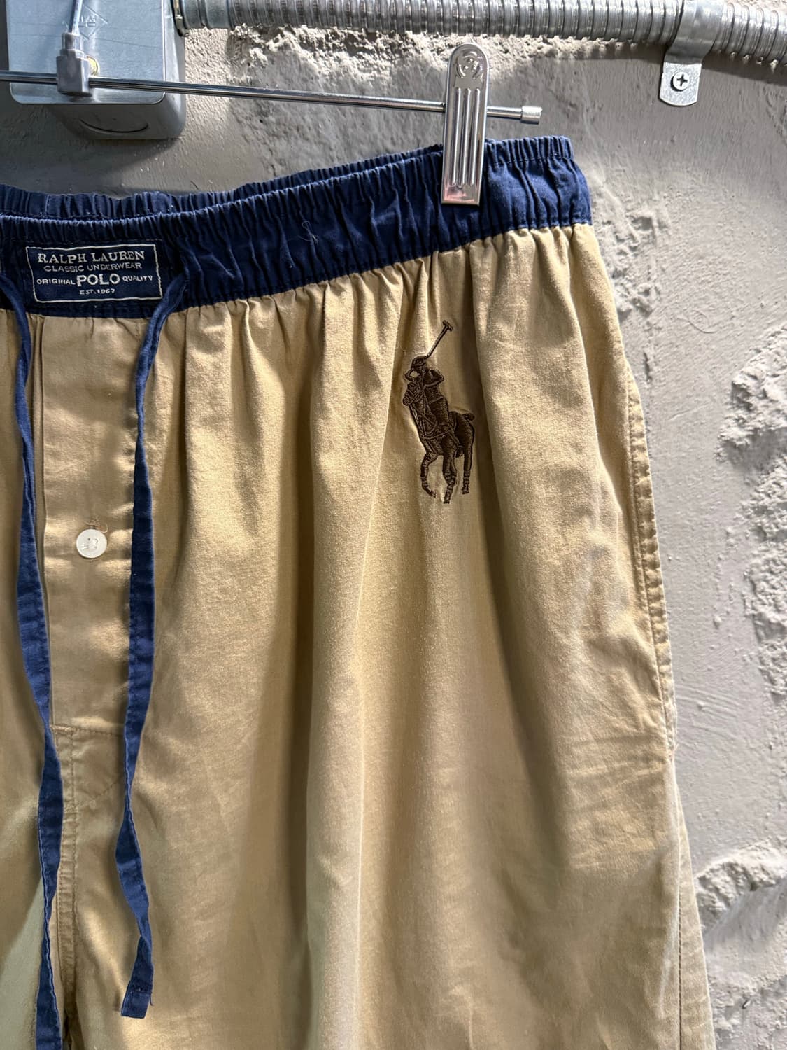 M 폴로 랄프로렌 POLO RALPH LAUREN 슬립웨어 팬츠 베이지 상품이미지3