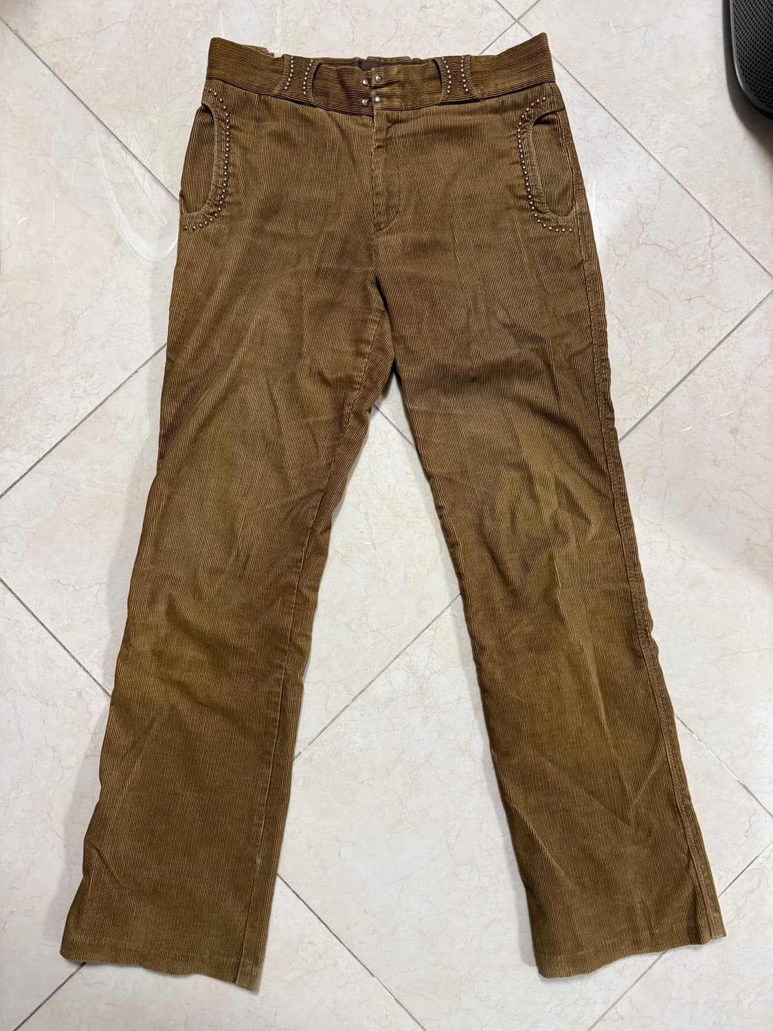 엔 할리우드 코듀로이 부츠컷 팬츠 M 30 32 n.hoolywood 상품이미지1