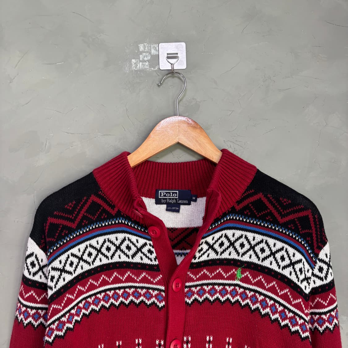 폴로 랄프로렌 페어아일 니트 가디건 상품이미지2