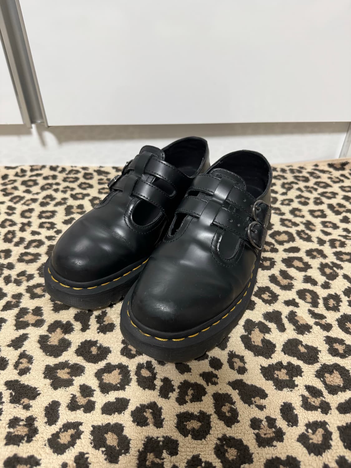 닥터마틴 8065 ll 벡스 스무스 레더 플랫폼 메리제인 블랙 상품이미지1