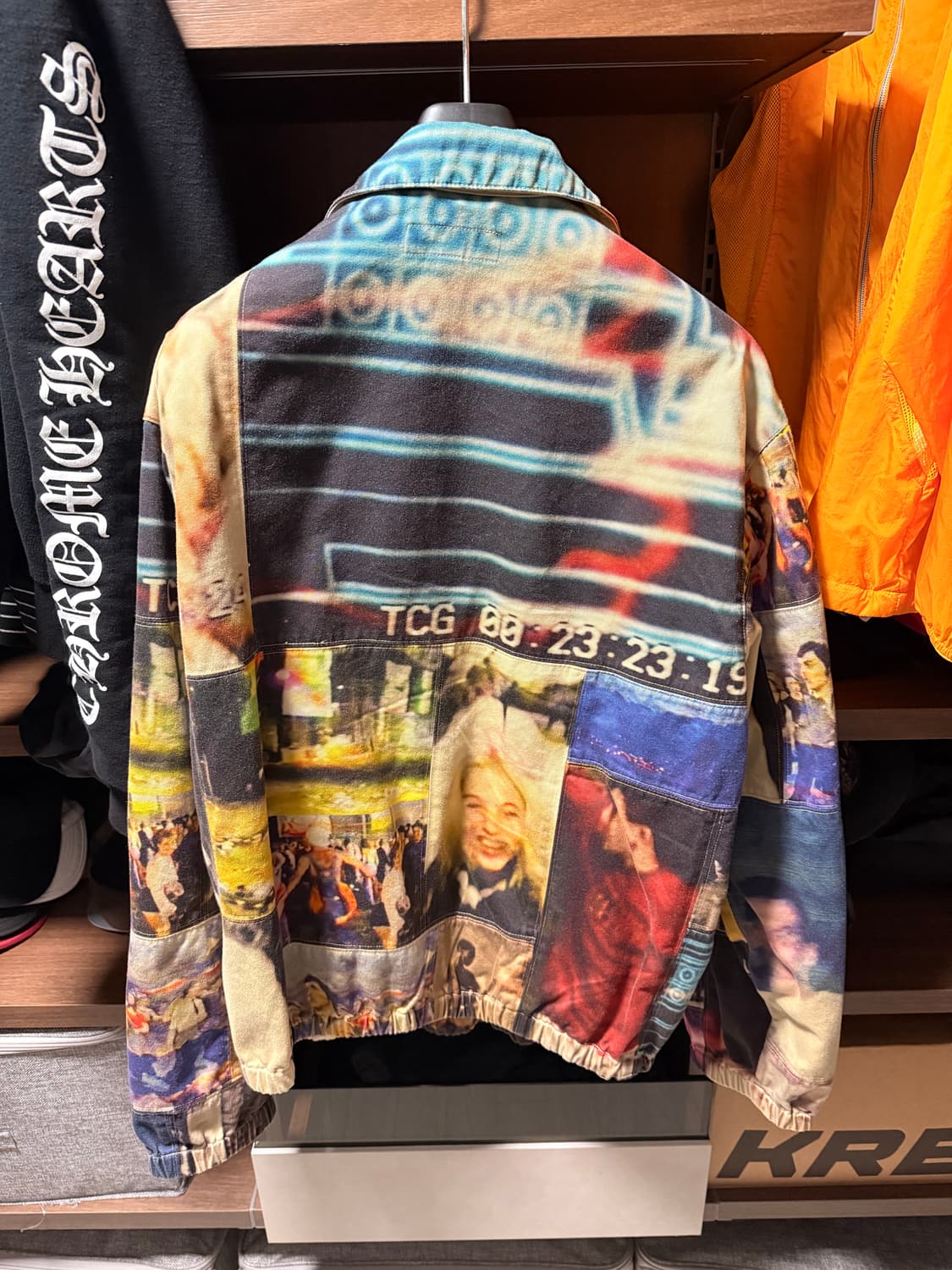 슈프림 마크레키 패치워크 헤링턴자켓 L 상품이미지3