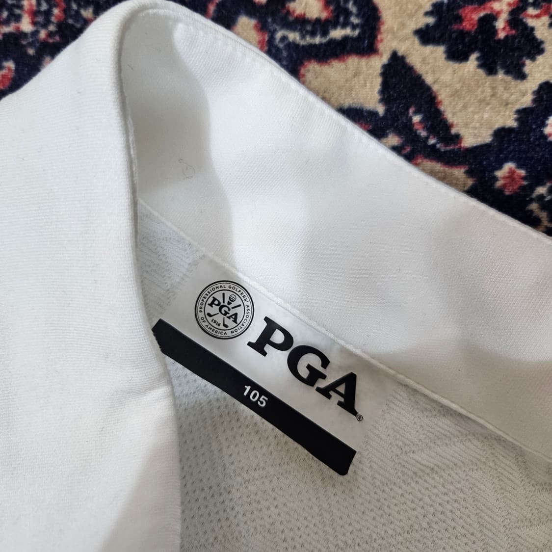 PGA 23fw 자가드 겉기모 하프집업 100size 상품이미지5