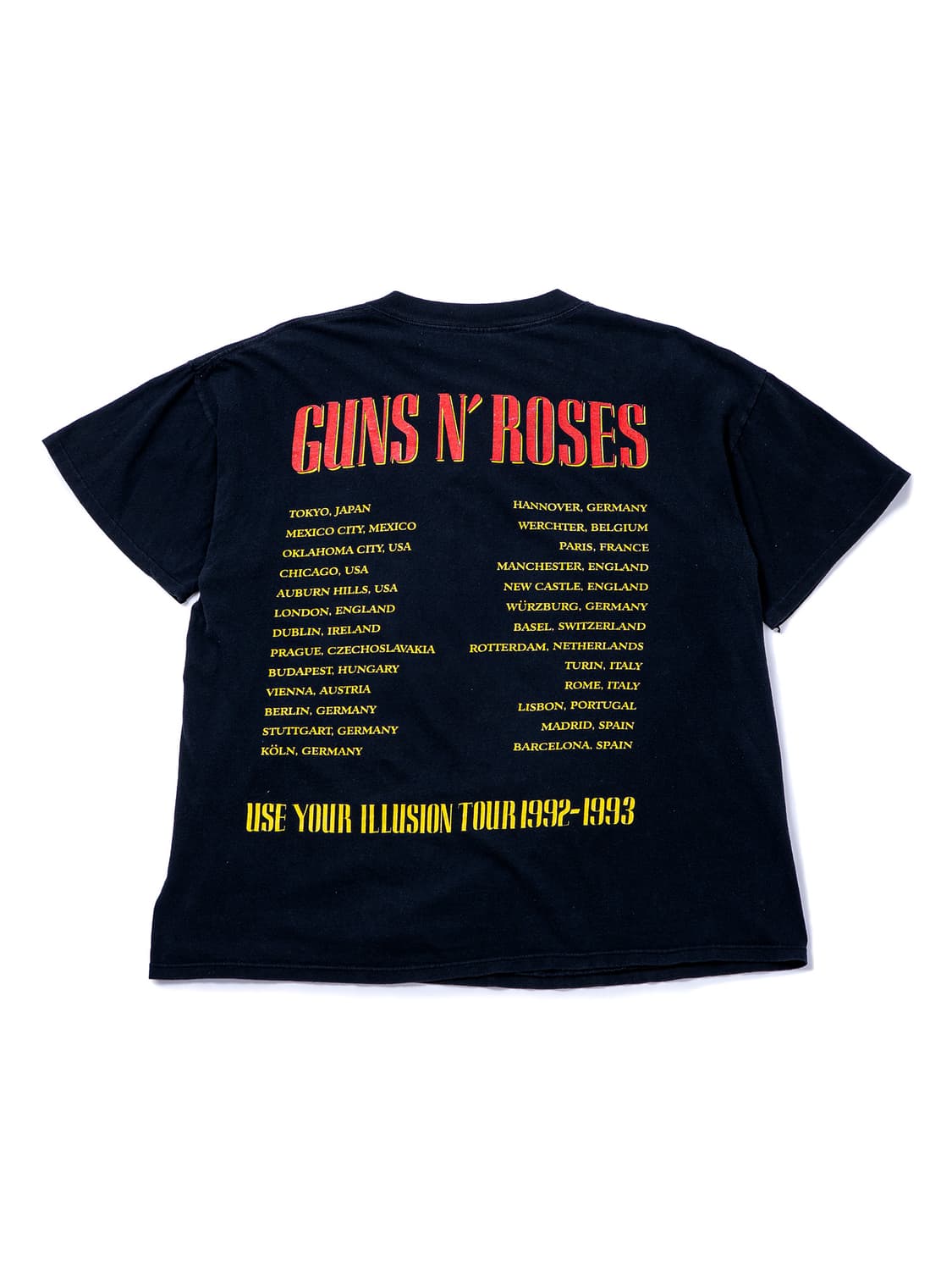 90's Guns N' Roses Tour T-Shirt 상품이미지8