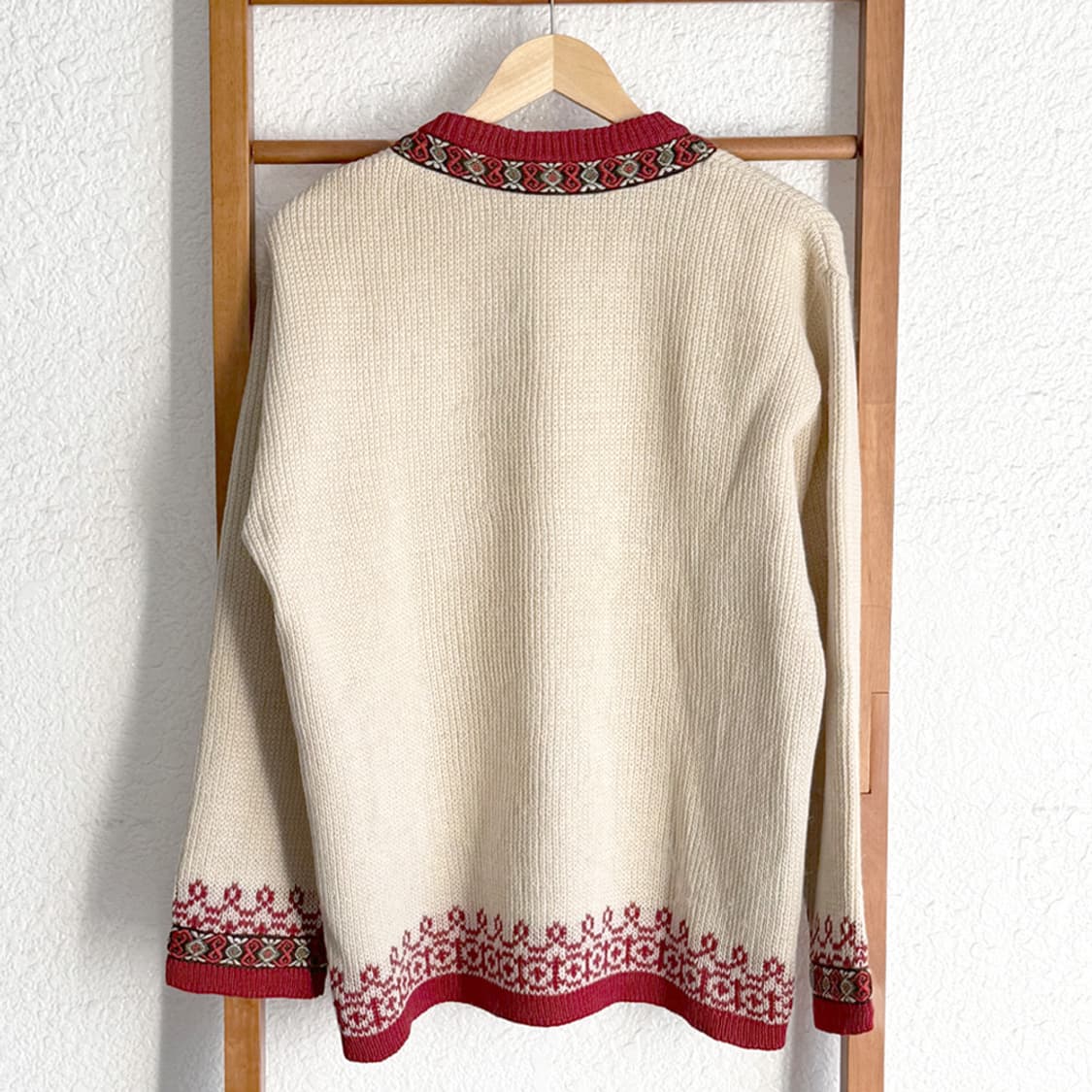 Norwegian Nordic Red Cardigan 상품이미지8