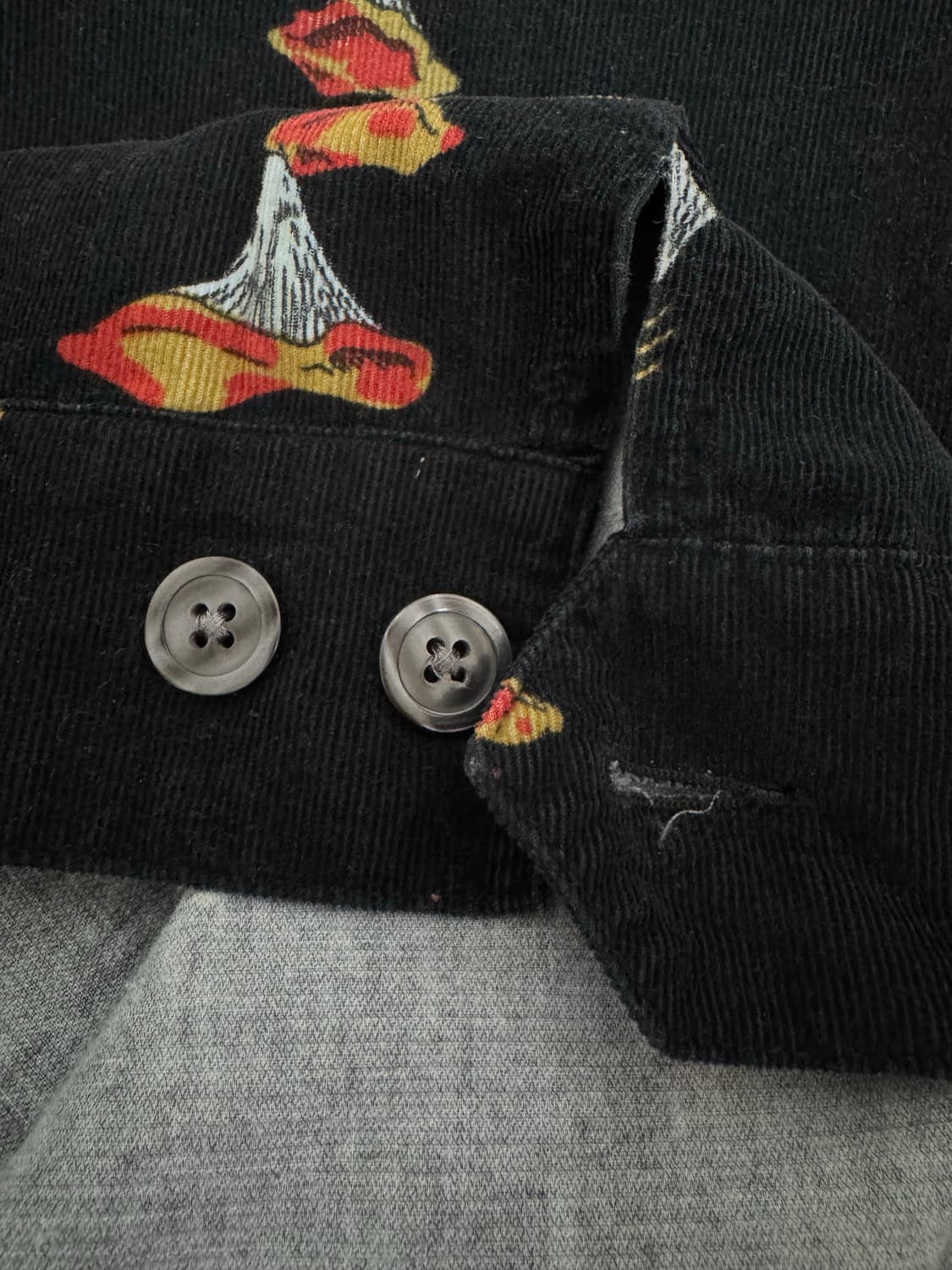 스투시 버섯 머쉬룸 셔츠 자켓 상품이미지3