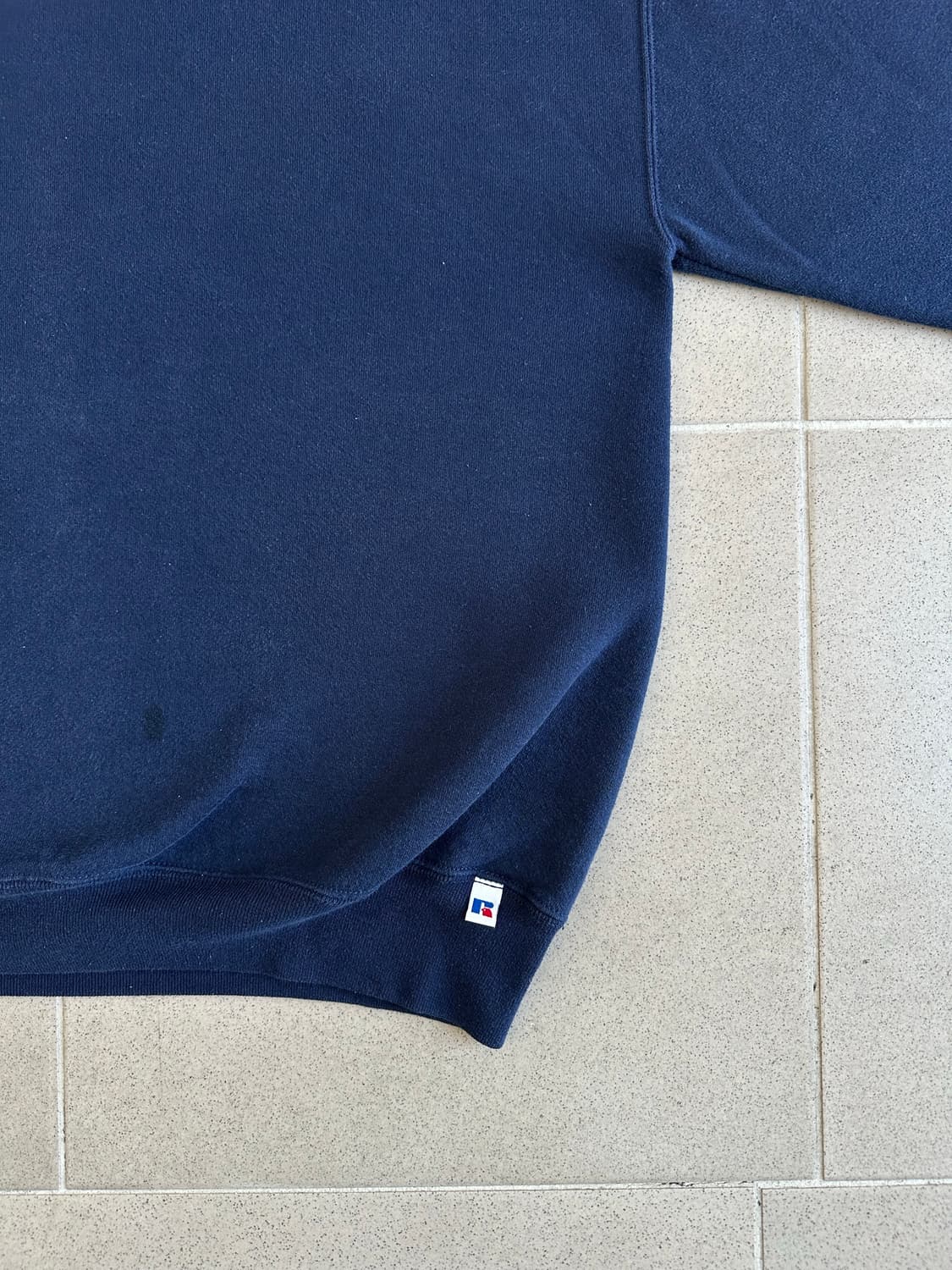 90s 빈티지 러셀 스웻셔츠 네이비 XL USA 상품이미지3