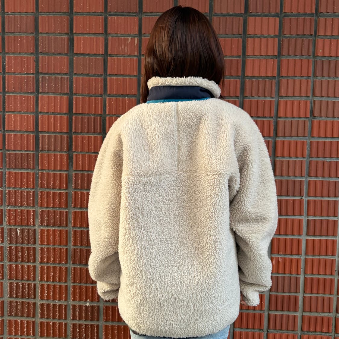 레트로X 플리스 자켓( 여자가 오버하게 입는 게 짜세다) 상품이미지2