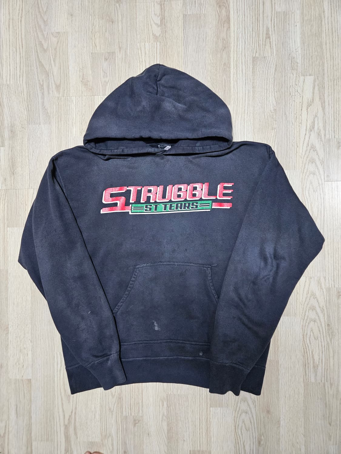 세인트미카엘 x 데님티어스 후드티/바지 트레이닝 셋업 상품이미지2