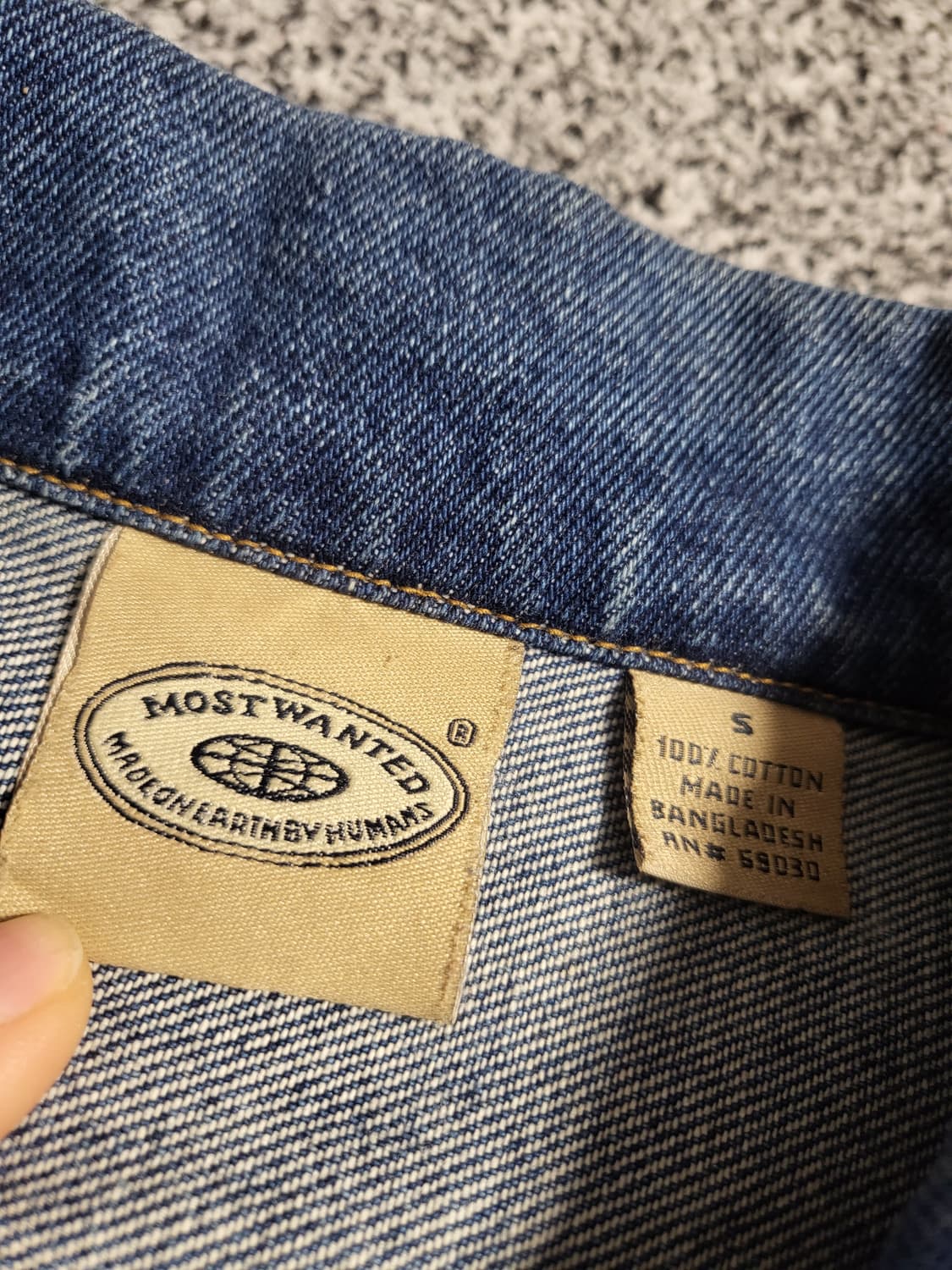 미국빈티지 NCHA 웨스턴 데님자켓 상품이미지2