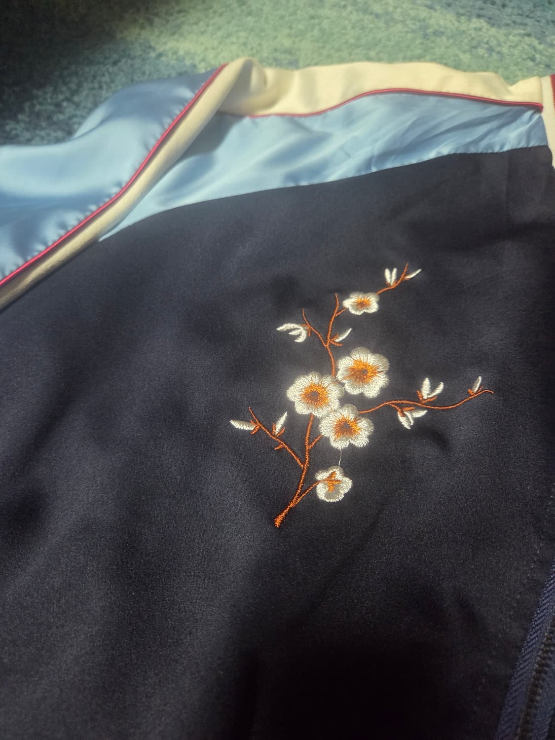 SUN 빈티지 자수 스카쟌  상품이미지3