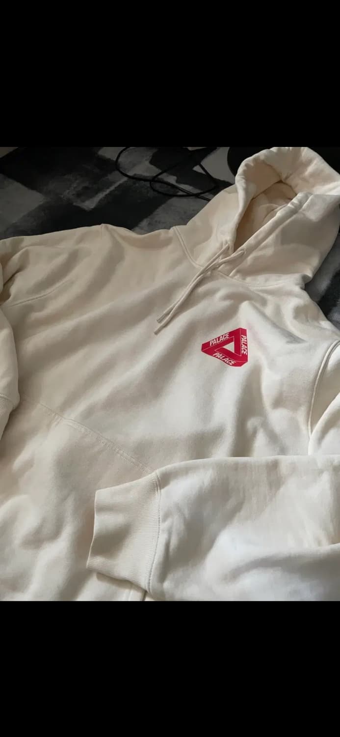 24ss 팔라스 빗 그리피 트라이퍼그 후드 소프트 화이트 상품이미지2