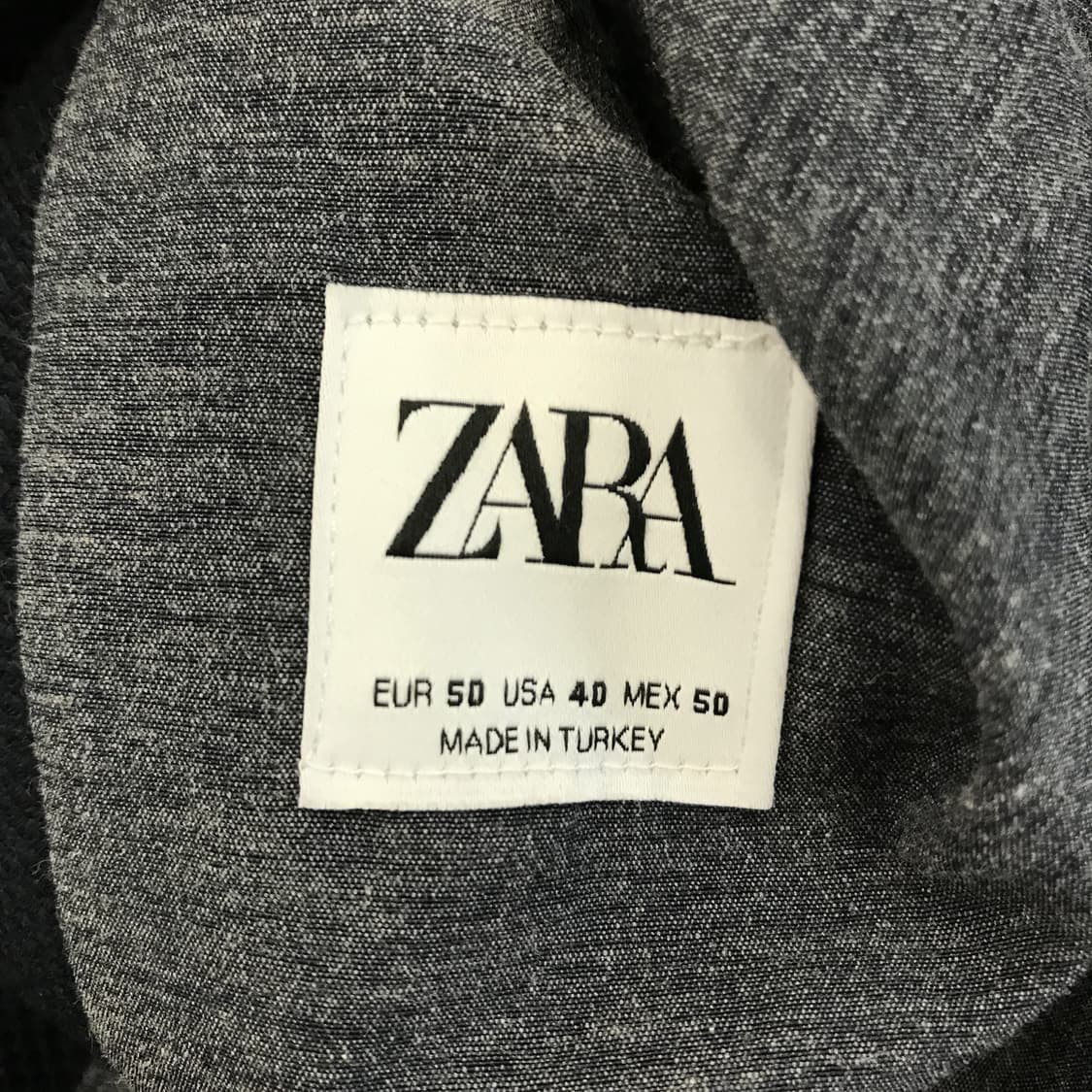 자라 혼방 블레이저자켓 네이비 [M] 상품이미지5