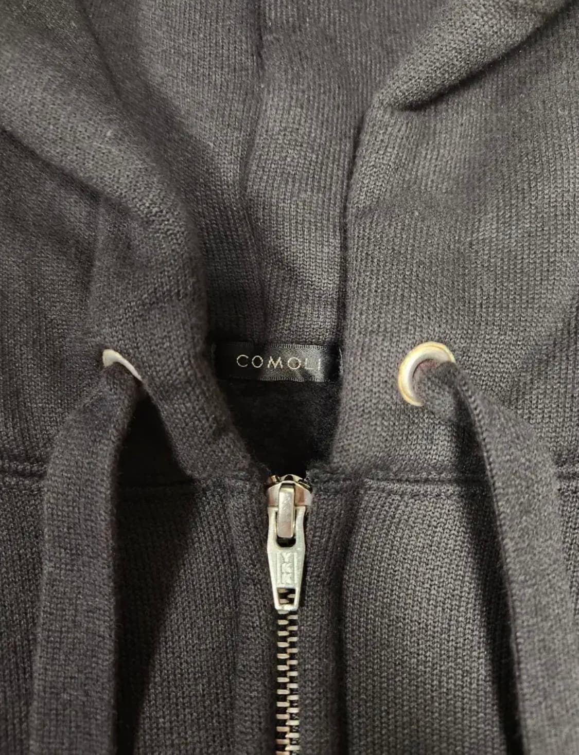 코모리 울 면 후드집업 상품이미지4