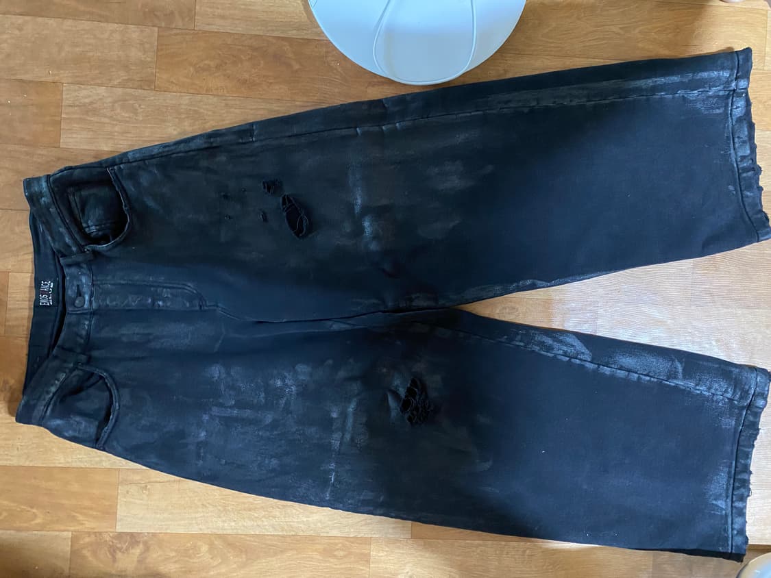 정가이하) 에모스탠스 클럽 6포켓 와이드 배기 코티드 스웻팬츠 1사이즈 상품이미지9