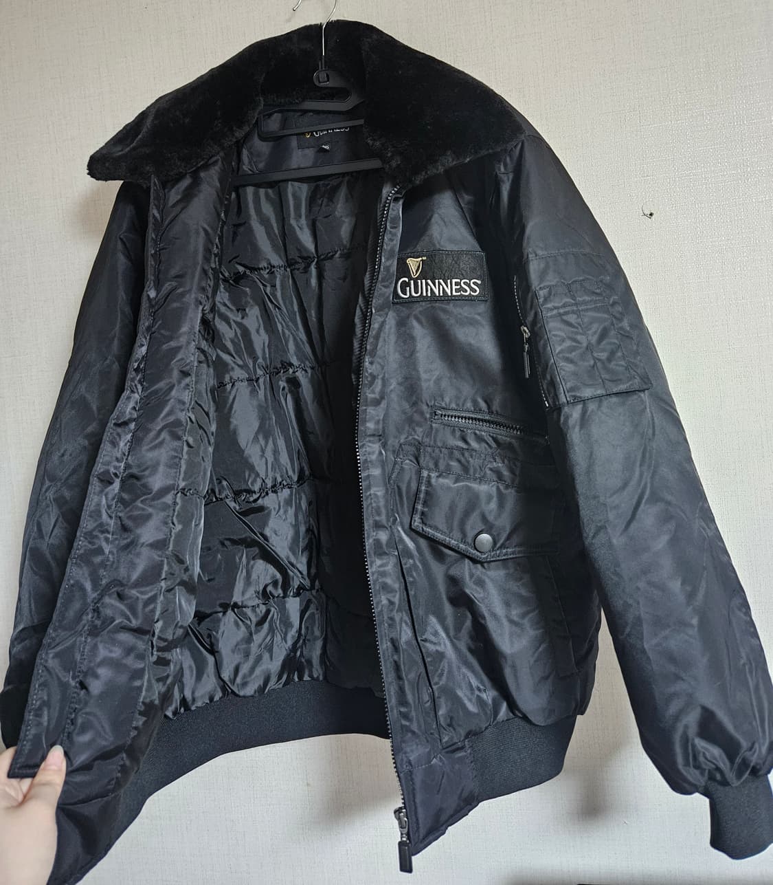 기네스 겨울용항공점퍼 상품이미지2