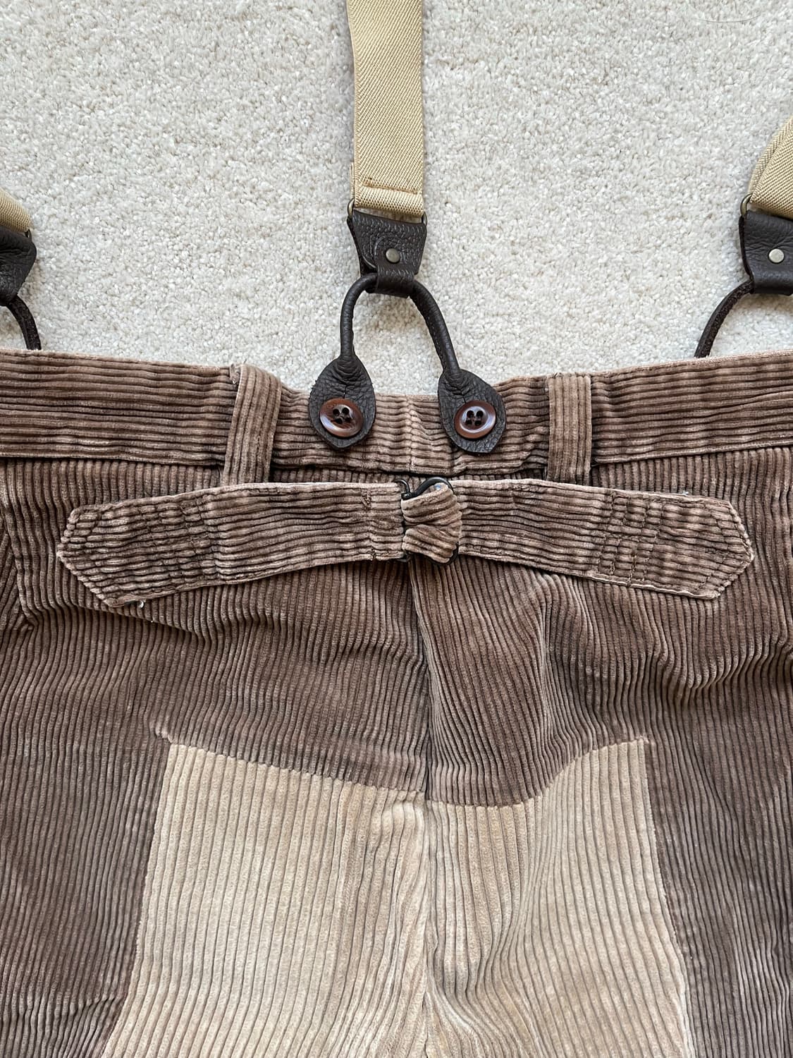 폴로 패치워크 코듀로이 서스펜더 팬츠 (31-34) 상품이미지9
