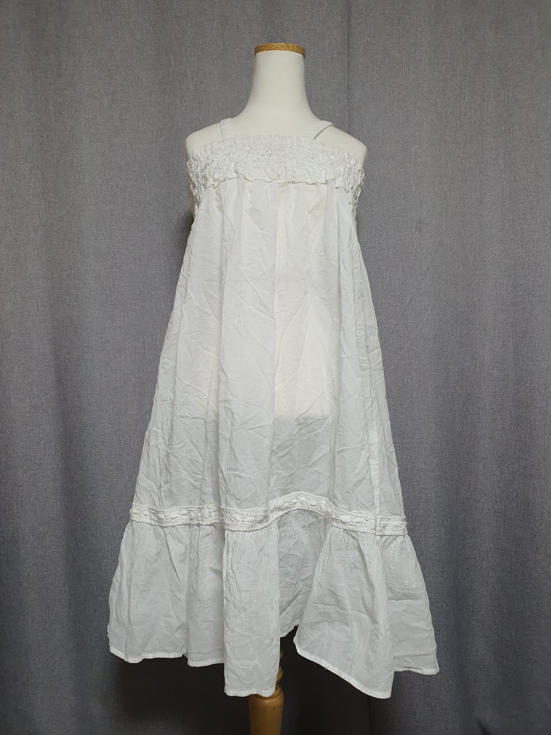 빈티지 모리걸 레이어드 코디 세트 2way 원피스 상품이미지4